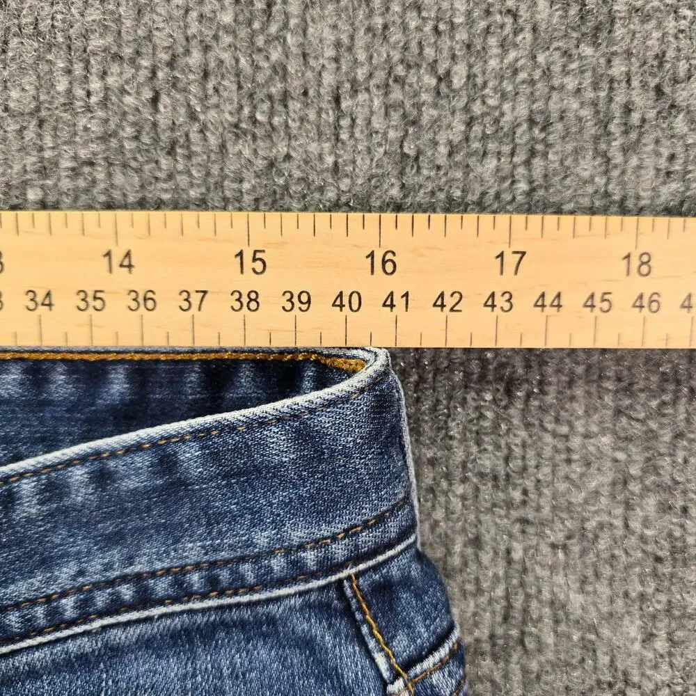 AG Adriano Goldschmied The Graduate Jeans Mens 32x34 Blue Tailored Leg Whiskered